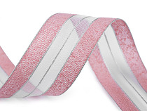Ribbon with lurex width 40 mm