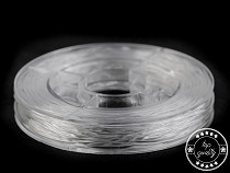 Fir elastic routnd transparent, Ø0,6 mm