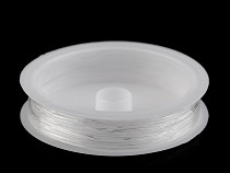 Fil nylon élastique transparent, Ø 1 mm