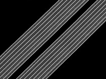 Élastique tricoté, largeur 24 mm, 2e qualité