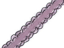Bandă elastică decorativă lățime 21 mm