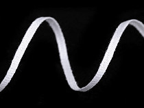 Cuerda plana de algodón, ancho 3 mm