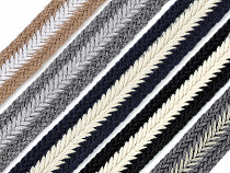 Gurtband geflochten für die Herstellung von Taschenhenkeln Breite 35 mm