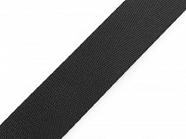Polyester Webbing Strap, smooth, with shine, width 30 mm