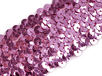 Liseré élastique avec sequins, largeur 45 mm