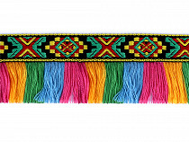 Native Indian Trim with Tassel width 45 mm