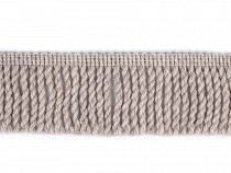 Franges denses avec laine, largeur 55 mm