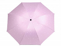 Damen Regenschirm faltbar Sterne