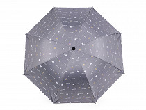  Damen Regenschirm faltbar Sterne