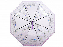 Parapluie Chiot transparent à ouverture automatique pour fille