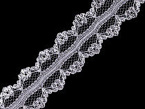 Polyamide Lace / Insert with Lurex width 30 mm