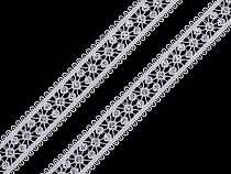 Guipure Lace Trim with Sequins width 20 mm