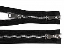 Metal Zipper 5 mm open-end by 2 sliders / two-way 50 cm