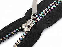 Rainbow Plastic Zipper width 5 mm length 80 cm