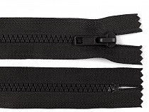 Plastic Zipper width 5 mm length 20 cm black