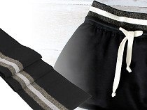 Élastique tricoté pour ceinture, 14 x 90 cm