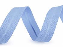 Schrägband aus Baumwolle Breite 16 mm verbügelt