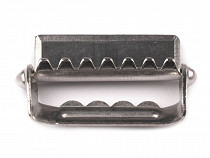 Cursore / regolatore regolabile, con denti per bretelle, larghezza: 20; 24; 30; 36 mm