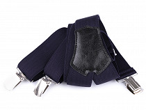 Bretelles de pantalon, largeur 3,5 cm, longueur 120 cm, dos en Y, dans un boîte