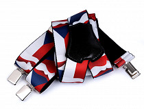 Bretelles de pantalon République tchèque ; Slovaquie, largeur 4 cm, longueur 120 cm