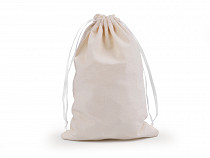 Drawstring Linen / Flax Bag 11x16 cm