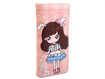 Dámska / dievčenská peňaženka 9x18 cm