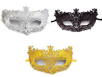 Karnevalová maska - škraboška s glitry