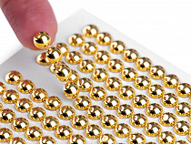 Adesivi finte perle auto-adesive, Ø 6 mm