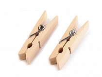 Wooden Clothespins / Clothing Pins / Pegs 11x45 mm