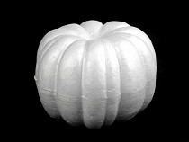 DIY Styrofoam / Polyester Pumpkin 6.5x9 cm