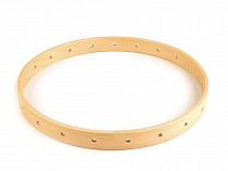 Ring aus Holz für Traumfänger / Glockenspiel Ø21 cm
