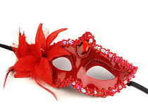 Venetian Masquerade Eye Mask with Flower