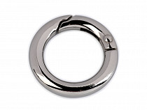Karabiner Ring für Handtaschen / Schlüssel Ø18 mm