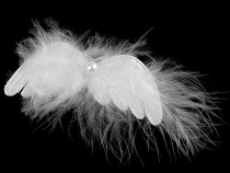 Decorațiune aripi de înger cu clips, 3 buc