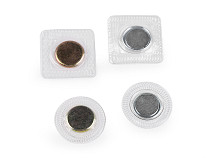 Bottoni magnetici con coperture, da cucire, Ø 19 mm