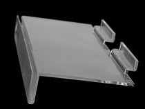 Raft panou slatwall, 11,5x25 cm