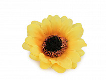 Fleur de tournesol artificielle, Ø 75 mm