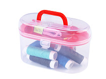 Sewing Kit in Plastic Box - small size