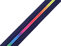 Continuous Nylon Rainbow Zipper No 6