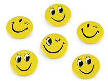 Buttons - Smiley Ø3,5 cm