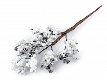 Artificial Twig with Frosted Berries