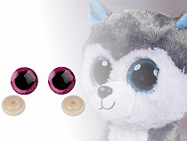 Ochi pentru jucării cu dispozitiv de siguranță, Ø25 mm