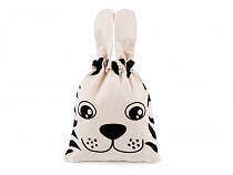 Cotton Bag / Pouch Bunny, Tiger
