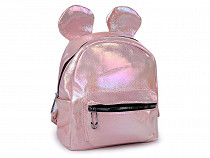 Metallic Backpack with Ears