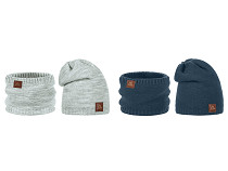 Mens Winter Hat and Snood Set