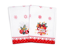 Asciugamano natalizio, in cotone, dimensioni: 45 x 50 cm