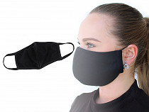 Masque de protection en tricot de coton, 2 couches