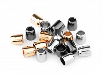 Cord End Caps / Metal Decorative Cord End Tips, Ø5 mm 