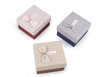 Gift Box with Bow 8x8.5 cm