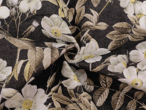 Tissu décoratif Loneta, Fleurs